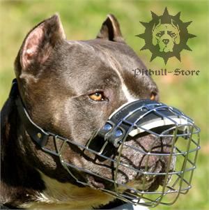 Basket Dog Muzzle, Perfect for Pitbull, Rustproof Wire, Best!