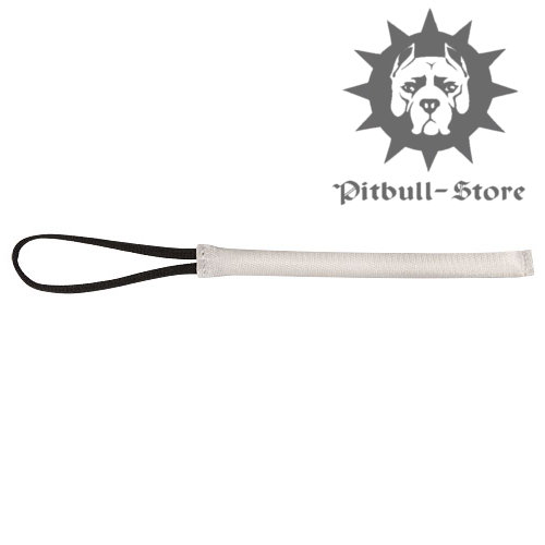 Pocket Fire Hose Bite Tug with Handle for Pitbull and Staffy