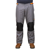 "Pro Pants" FDT Pro Waterproof Trousers of Grey & Orange Colours
