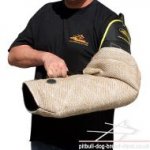 Protective Arm Sleeve of Jute for Staffy and Pitbull Biting