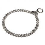 1/6" Chain Choke Collar for Staffy with Round Links UK