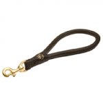 Pull Tab Lead of 1/2 Inch Wide Round Leather