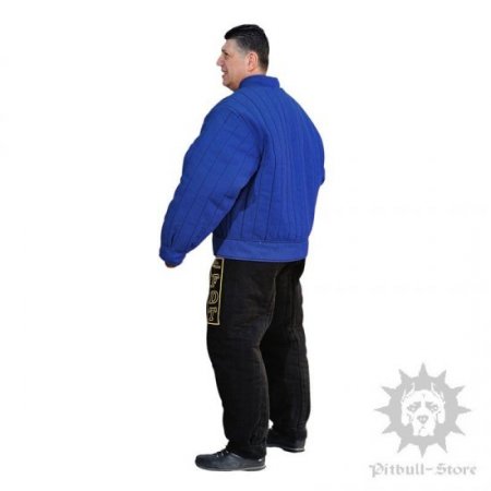 Mondioring Bite Suit Blue and Black for Trials