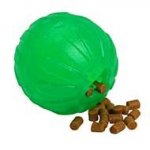 Think Out a Puzzle Treat Dispensing Ball for Staffy