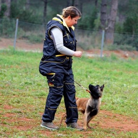 Police Dog Training Suit in Black with Numerous Pockets