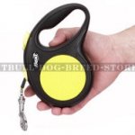 Retractable Dog Leash Flexi for Staffy Puppy, Small Size