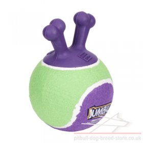 Dog Fetch Ball Thrower "Jumball" for Staffy and Pitbull Puppy