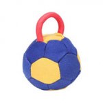 Football-shaped Dog Bite Toy with Strong Handle