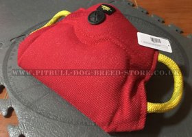 Soft and Strong Puppy and Young Dog Bite Builder with Handles