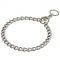 Classic Staffy Chain Collar of Chrome Plated Steel