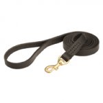 Classic Staffy Dog Lead with Brass Hardware
