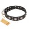 "Vintage Necklace" FDT Artisan Studded Designer Dog Collar