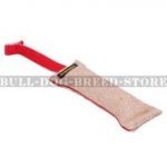 Jute Dog Bite Tug with T-Handle for Puppy and Young Staffy