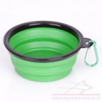 Portable Collapsible Dog Bowl for Food and Water, Small Size