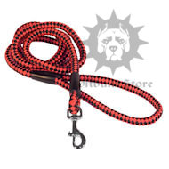 Perfect Pit Bull Cord Nylon Dog Leash of 2/5" in WIdth