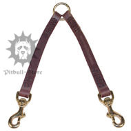 Coupler leash for walking 2 Pitbulls or any other dogs