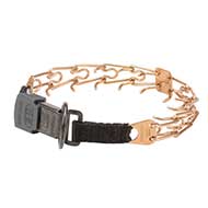 Curogan Pinch Dog Collar with Click Lock Buckle