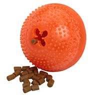 Amstaff Large Dog Chew Toy with Small Treats
Inside