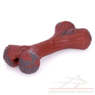 Bone Shaped Dog Toy "BEND-E Branch" for Staffy and Pitbull Puppy