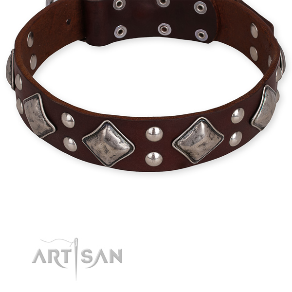 Artisan Leather Dog Collars