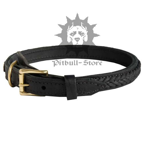 Soft Leather Dog Collar