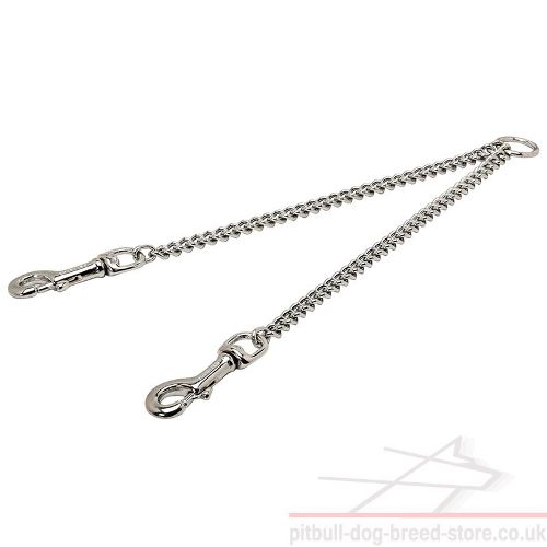 Chain Coupler for Two Pitbulls