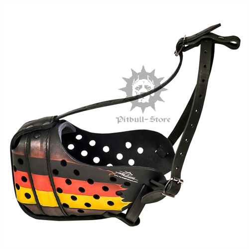 Leather Dog Muzzle