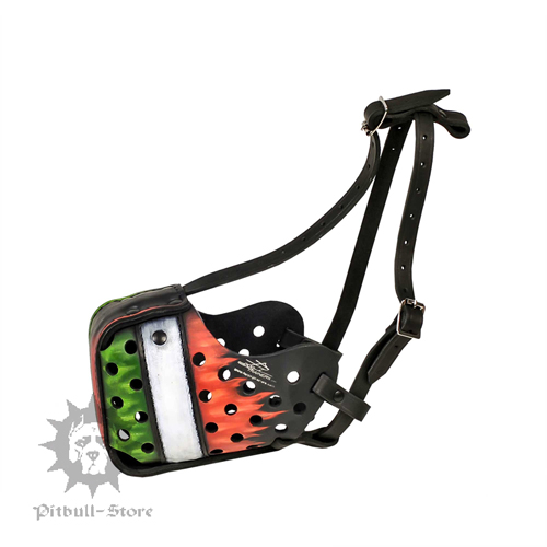 Painted Dog Muzzle