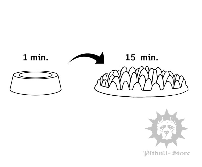Interactive Green Feeder For Staffy Puppy Slow Eating