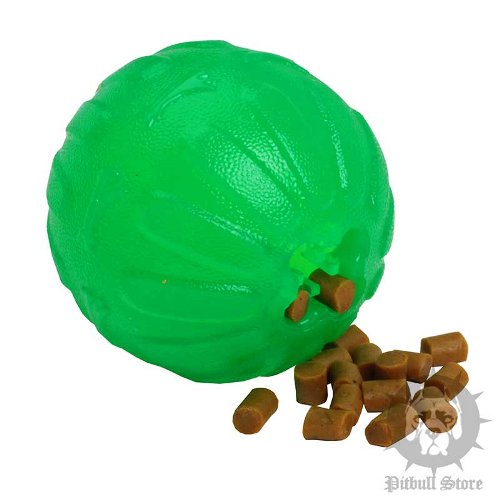 Treat Dispensing Ball Dog Toy