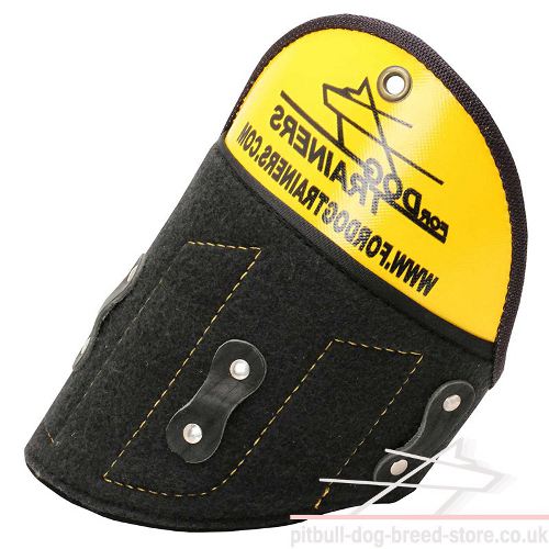Shoulder Protector for Sleeve from Pitbull and Staffy Bites