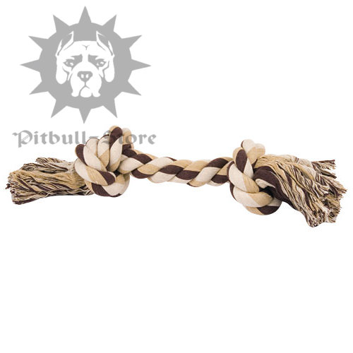 "Pull and Tug" Fiber Bone for Pit Bull