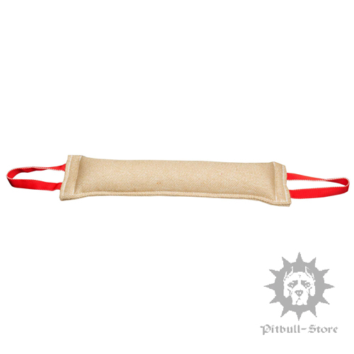 Stuffed Jute Bite Tug for Grown-Up Dogs