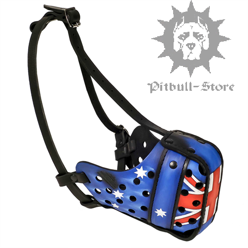 Padded Dog Muzzle of "Australia Style"