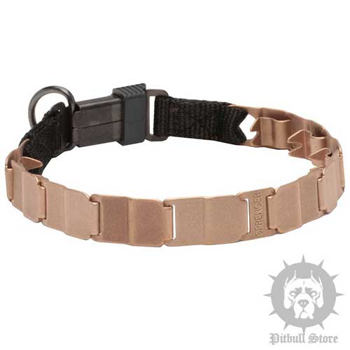 Curogan Hypoallergenic Prong Dog Collar for Staffy and Pitbull