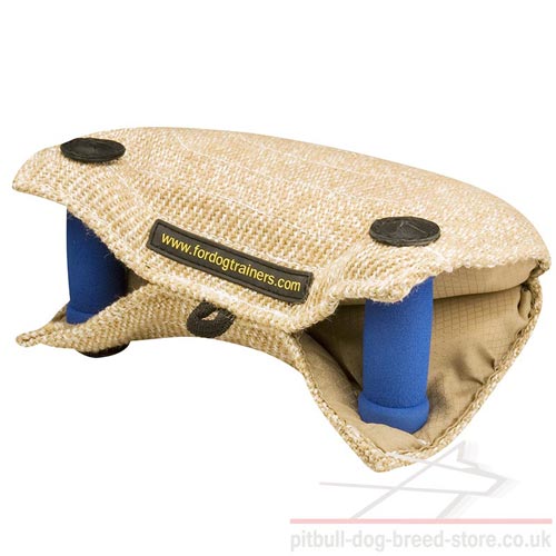 Strong Jute Bite Builder with Handles for Effective Dog Training