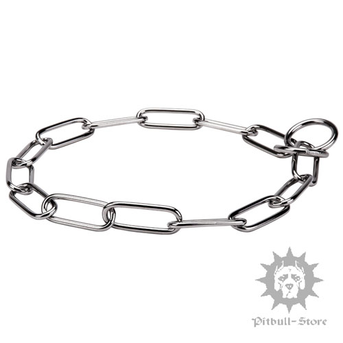 Rust-proof Slip Dog Collar of Stainless Steel