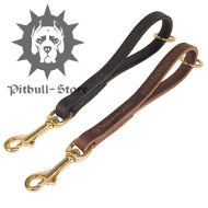 Pull Tab Dog Short Lead for Pit Bull Control