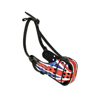 UK Style Painted Dog Muzzle for Daily Activities