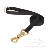 Pitbull Leash with Top Solid Brass Snap Hook