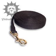 Extra Long Nylon Pit Bull Lead for Training and Tracking