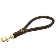 Pull Tab Lead of 1/2 Inch Wide Round Leather